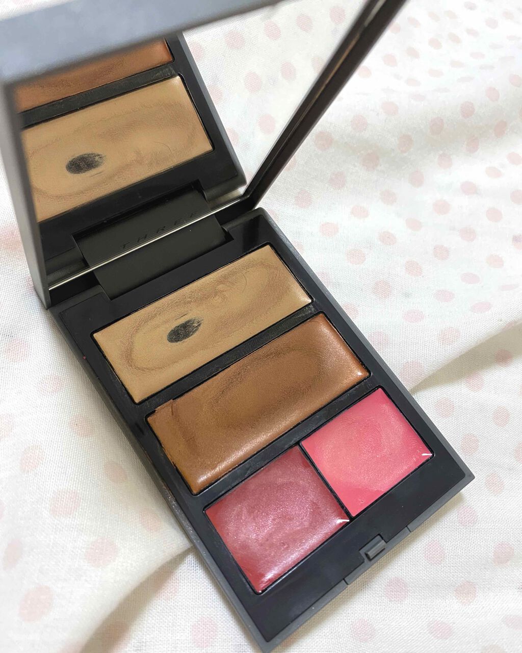 THREE シマリング グロー デュオ/THREE/クリームハイライトを使ったクチコミ(1枚目)