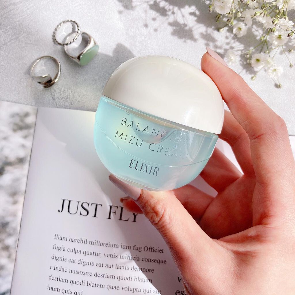 エリクシール ルフレ バランシング みずクリーム/エリクシール/フェイスクリームを使ったクチコミ(2枚目)