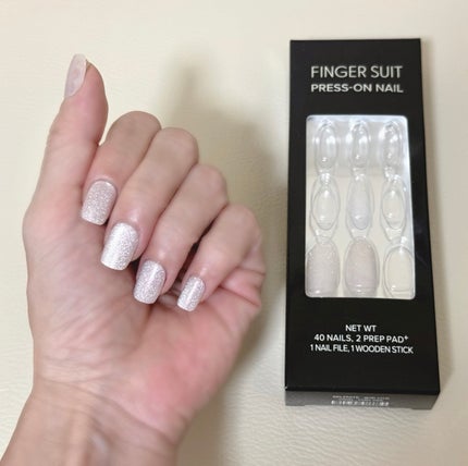 ネイルチップ(リユーザブルタイプ)/FINGER SUIT/ネイルチップ・パーツを使ったクチコミ(1枚目)