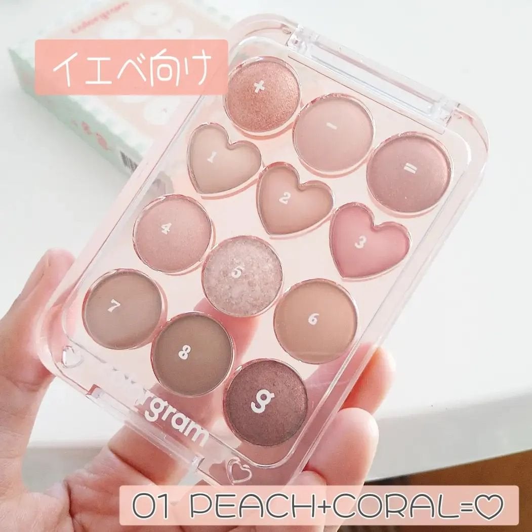 目元チュートリアルアイパレット/Colorgram/アイシャドウパレットを使ったクチコミ(3枚目)