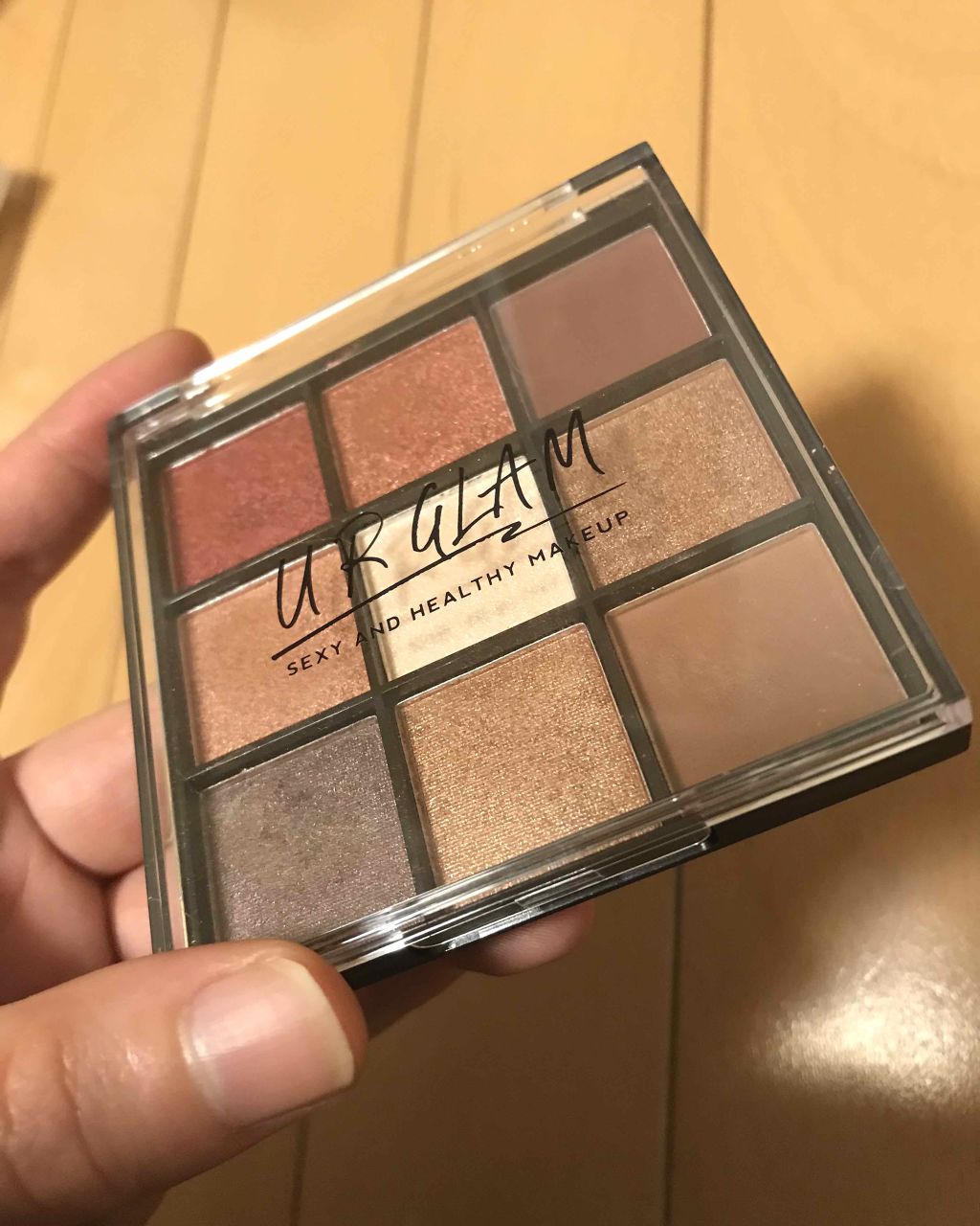 UR GLAM　BLOOMING EYE COLOR PALETTE/U R GLAM/アイシャドウパレットを使ったクチコミ（1枚目）
