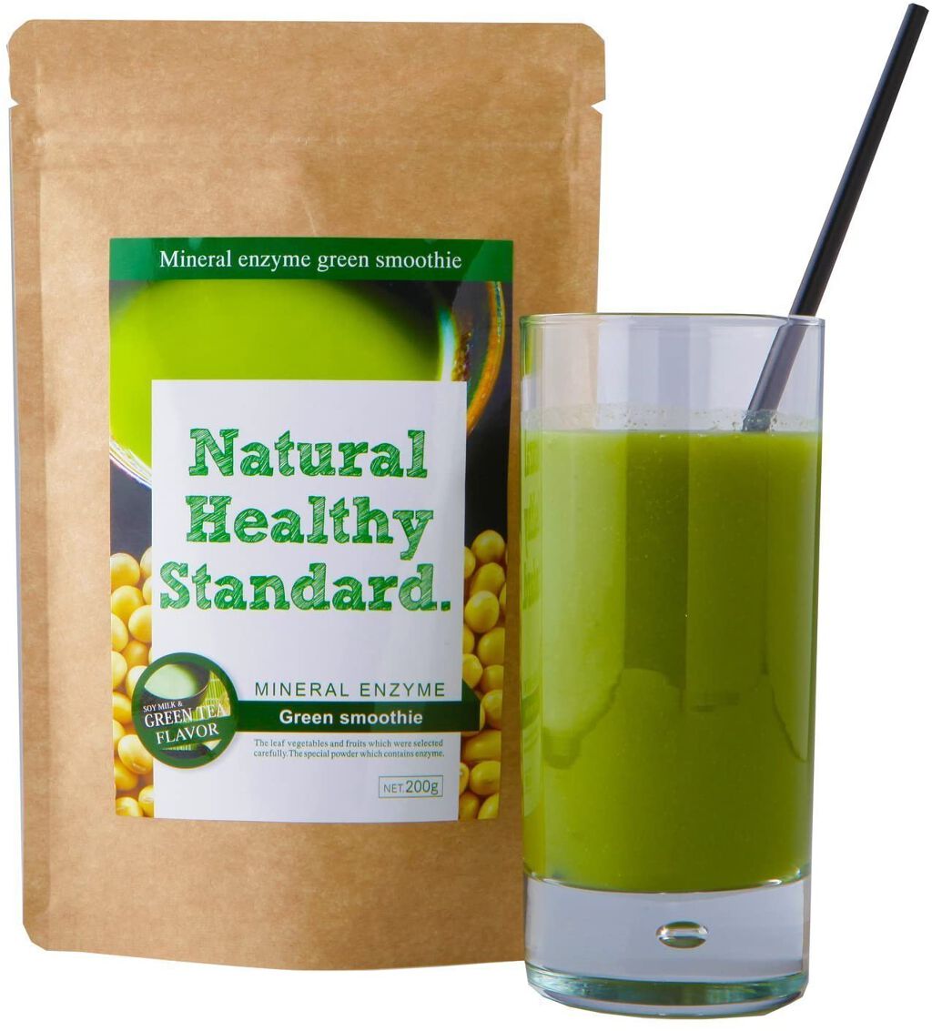 ミネラル酵素グリーンスムージー 豆乳抹茶味
