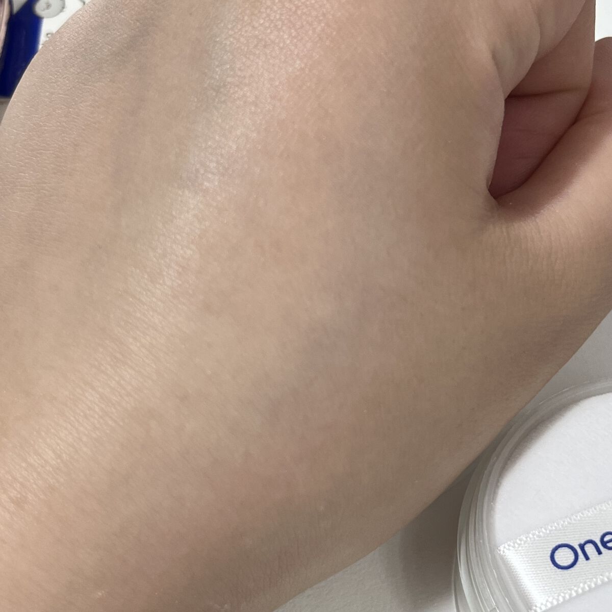 ポアセバムパウダー/One-day's you/ルースパウダーを使ったクチコミ（3枚目）