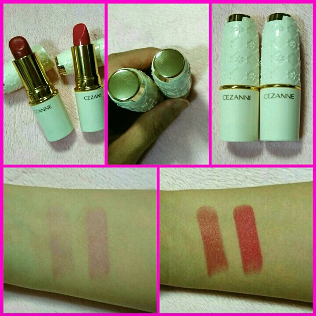 ラスティング リップカラーN/CEZANNE/口紅を使ったクチコミ（1枚目）