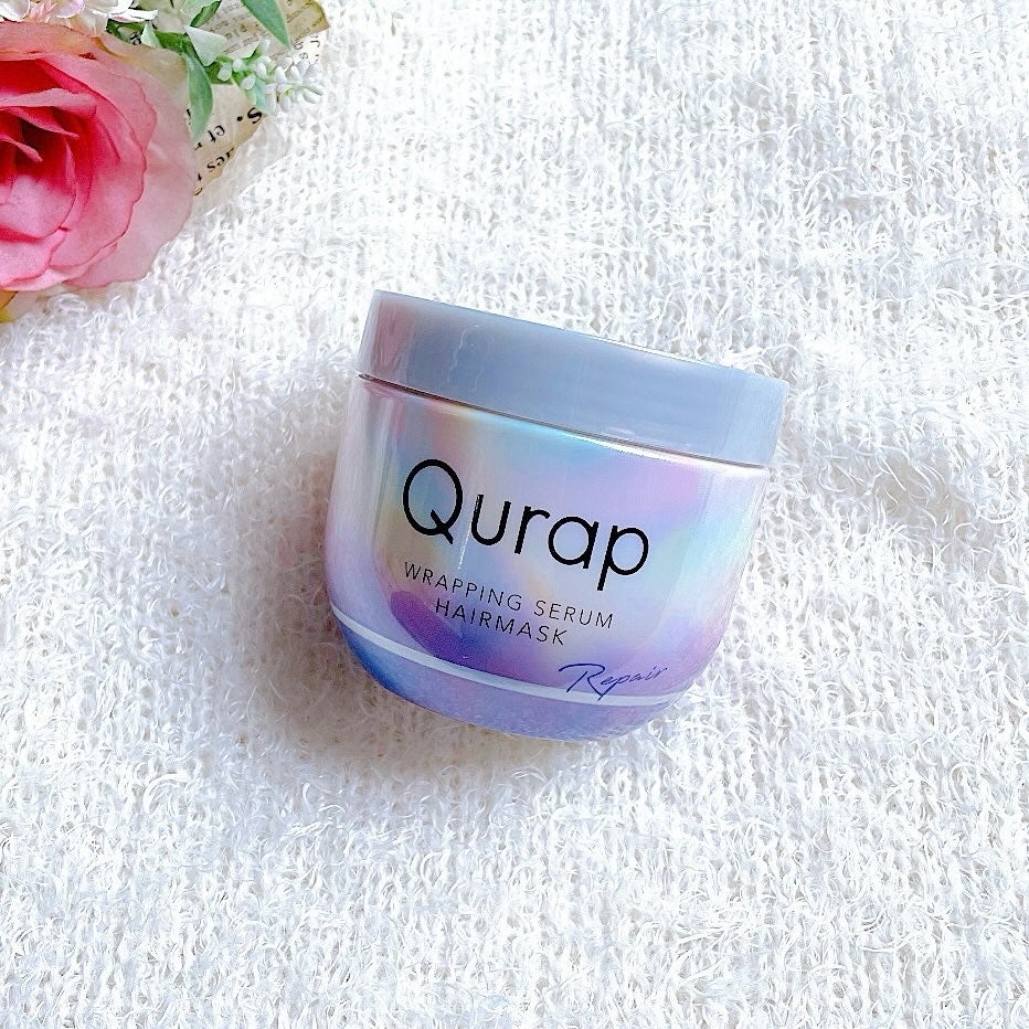 ラッピングセラムヘアマスク/Qurap/洗い流すヘアトリートメントを使ったクチコミ(1枚目)