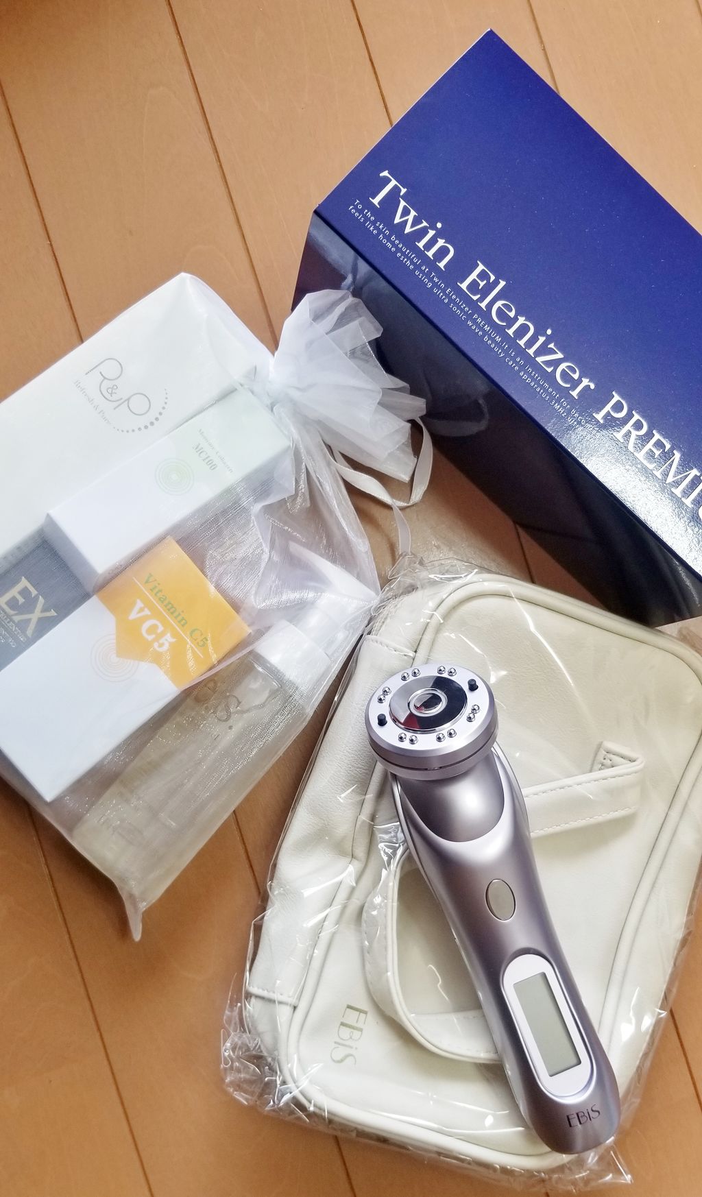 ツインエレナイザー プレミアム/EBiS化粧品/美顔器・マッサージを使ったクチコミ(3枚目)