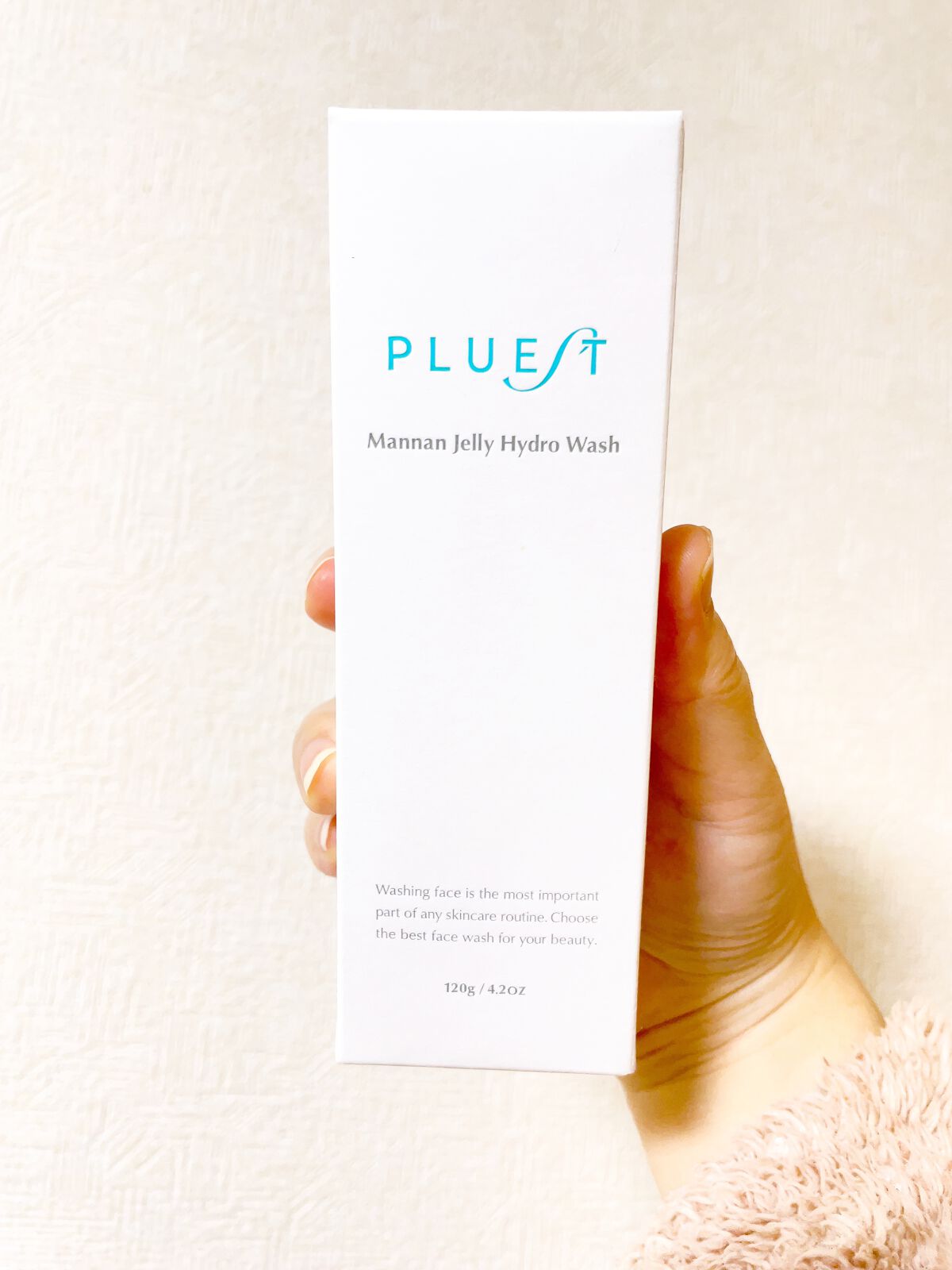 マンナンジェリーハイドロウォッシュ/PLUEST/洗顔料を使ったクチコミ（1枚目）