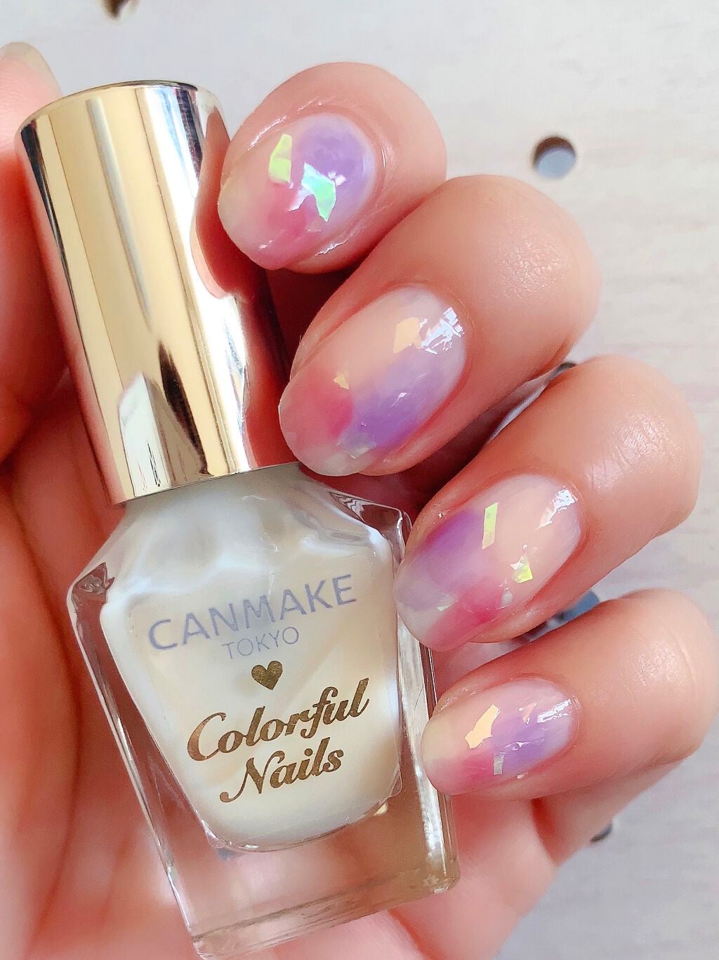 カラフルネイルズ/キャンメイク/マニキュアを使ったクチコミ(1枚目)