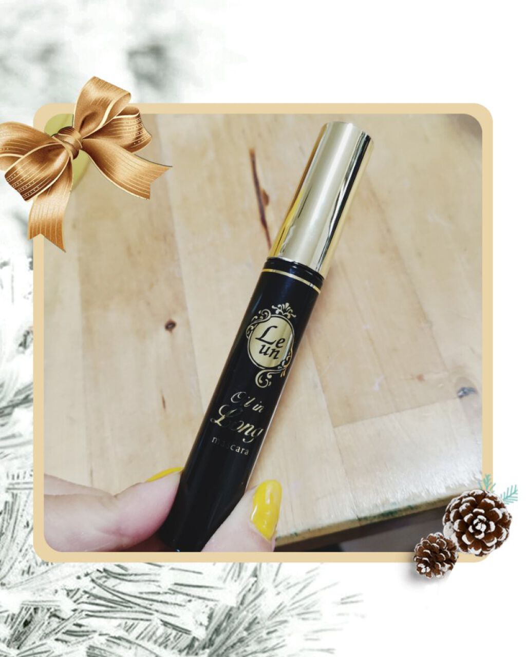 オイルイン ロングマスカラWP/ルアン プリュス/マスカラを使ったクチコミ（1枚目）