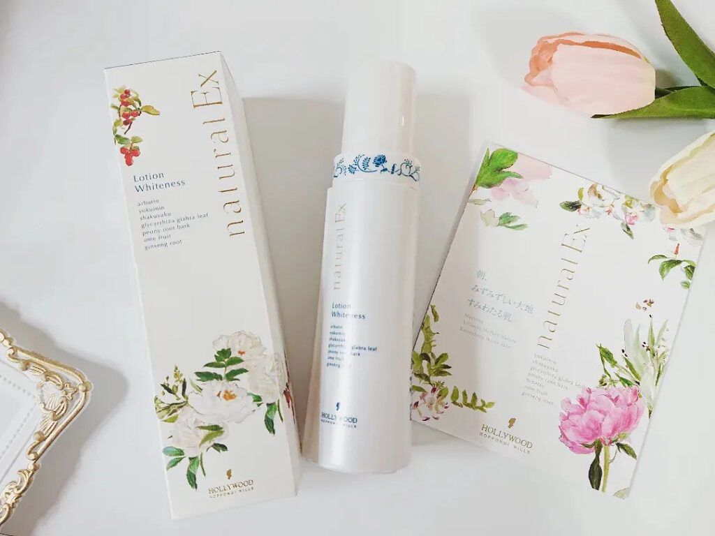 ナチュラルEX ローションホワイトネス h｜ハリウッドの効果に関する口コミ「ダブルの有効成分で、そばかすの原因となる ..」 by まめママ