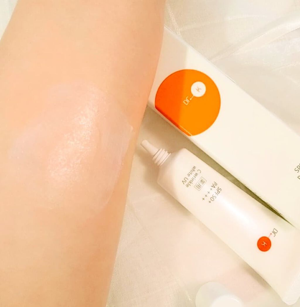 薬用CリンクルホワイトUV/ドクターケイ/日焼け止めクリームを使ったクチコミ(3枚目)