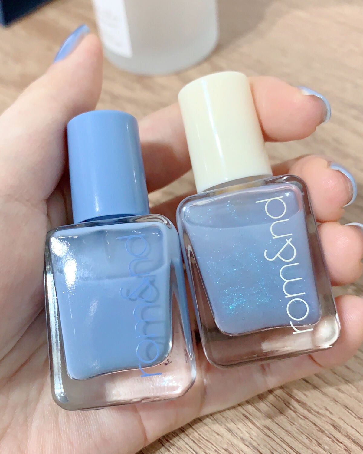 ムードペブルネイル/rom&nd/マニキュアを使ったクチコミ(2枚目)