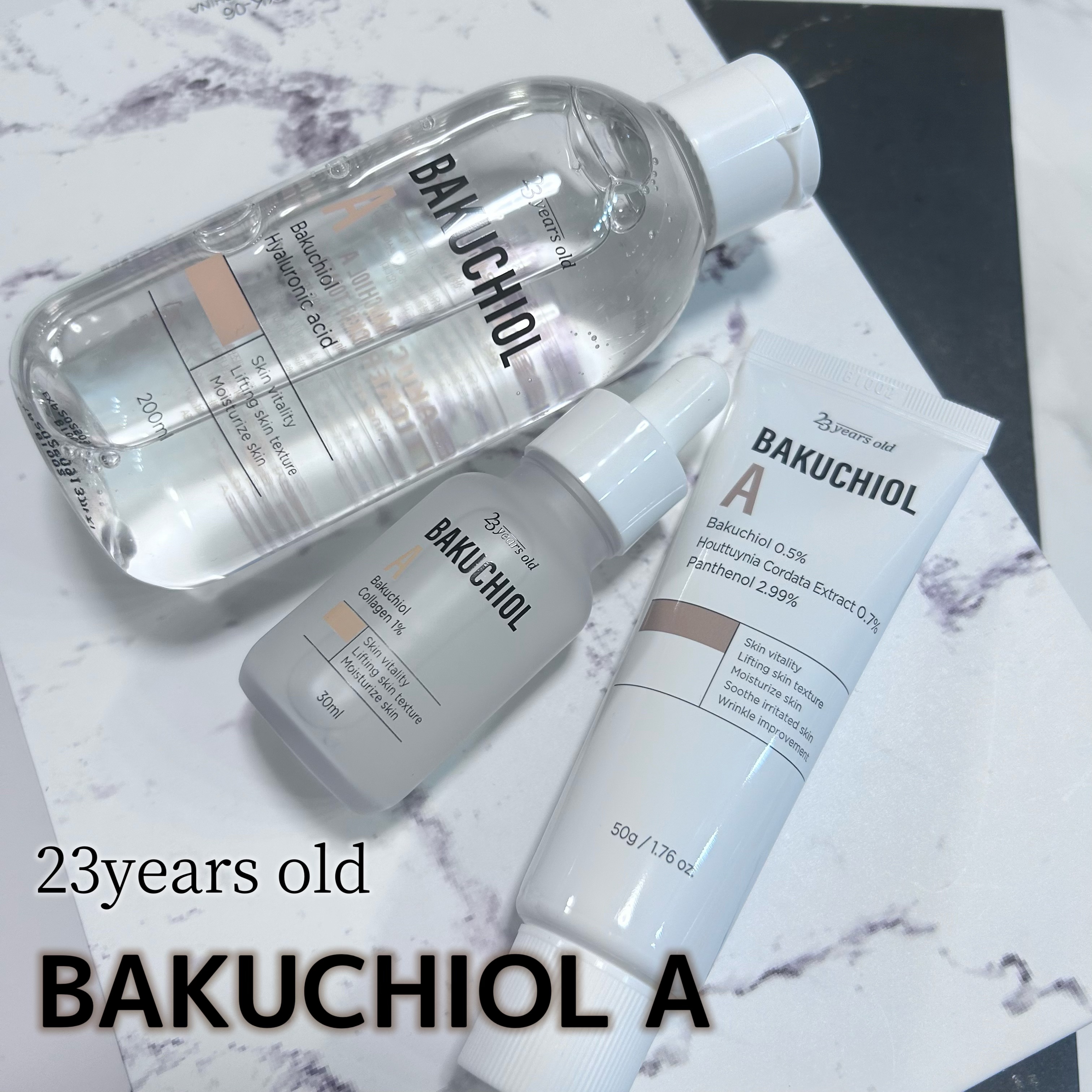 バクチオールAステッカートナー/23years old/化粧水を使ったクチコミ（1枚目）