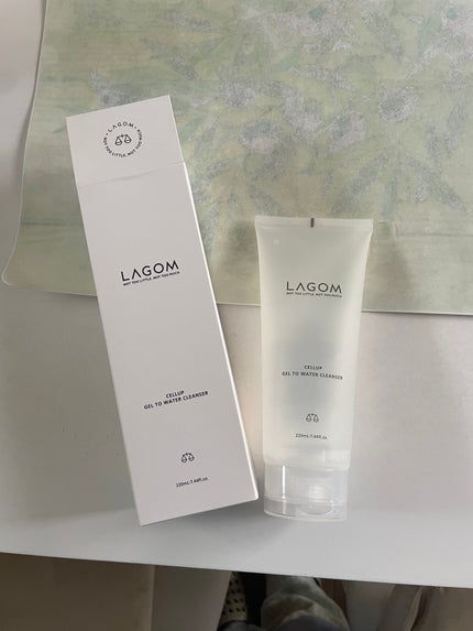 ラゴム ジェルトゥウォーター クレンザー(朝用洗顔)/LAGOM /その他洗顔料を使ったクチコミ(1枚目)