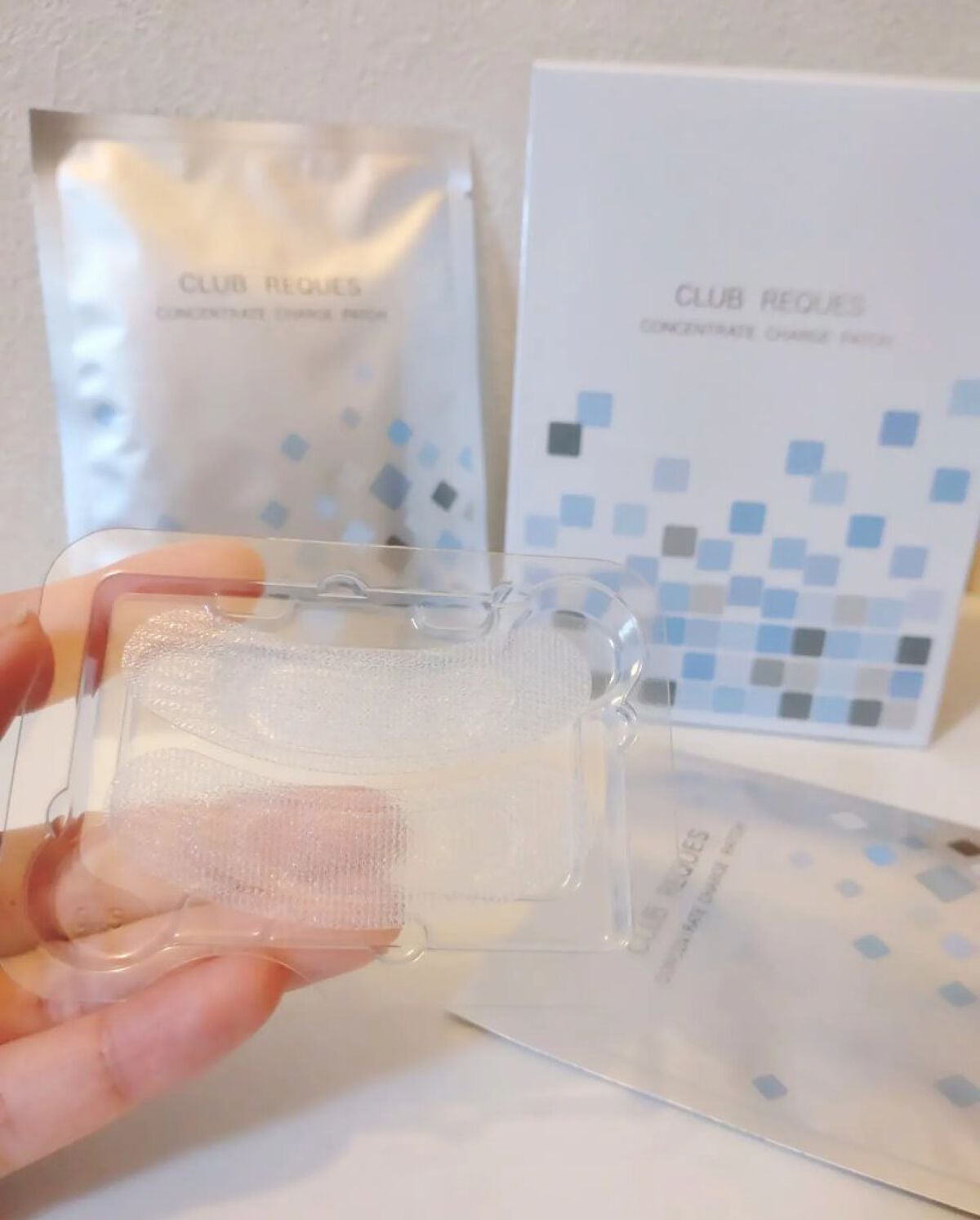 リクエス コンセントレート チャージ パッチ/クラブ/シートマスク・パックを使ったクチコミ(1枚目)