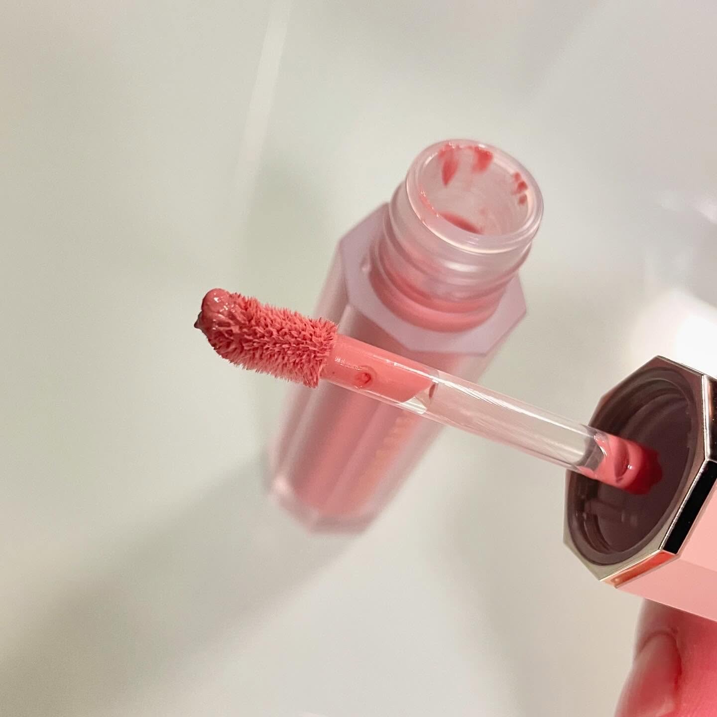 ペタルドロップリキッドブラッシャー/DEAR DAHLIA/リキッドチークを使ったクチコミ（3枚目）