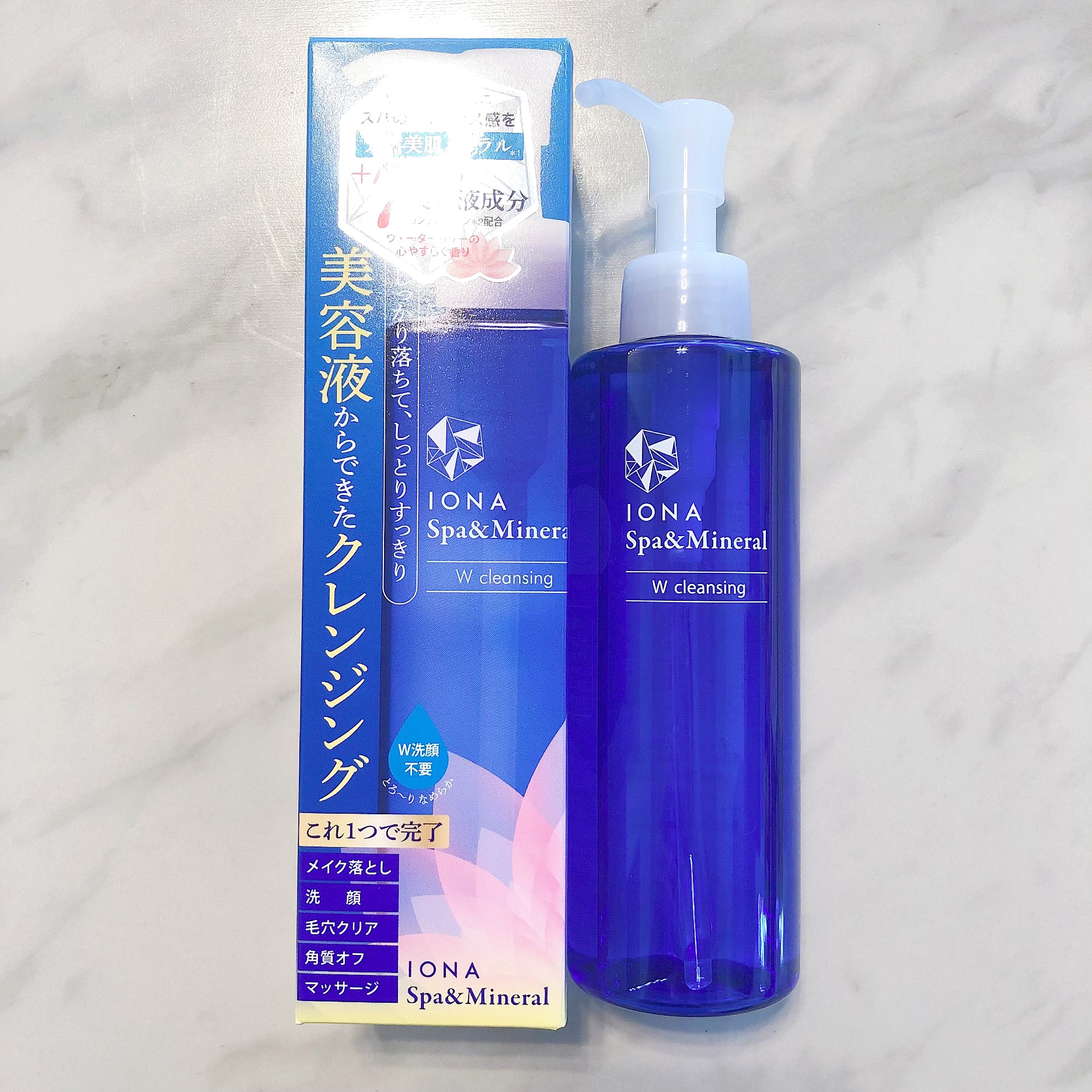 Ｗクレンジング /イオナ スパ＆ミネラル/オイルクレンジングを使ったクチコミ（1枚目）