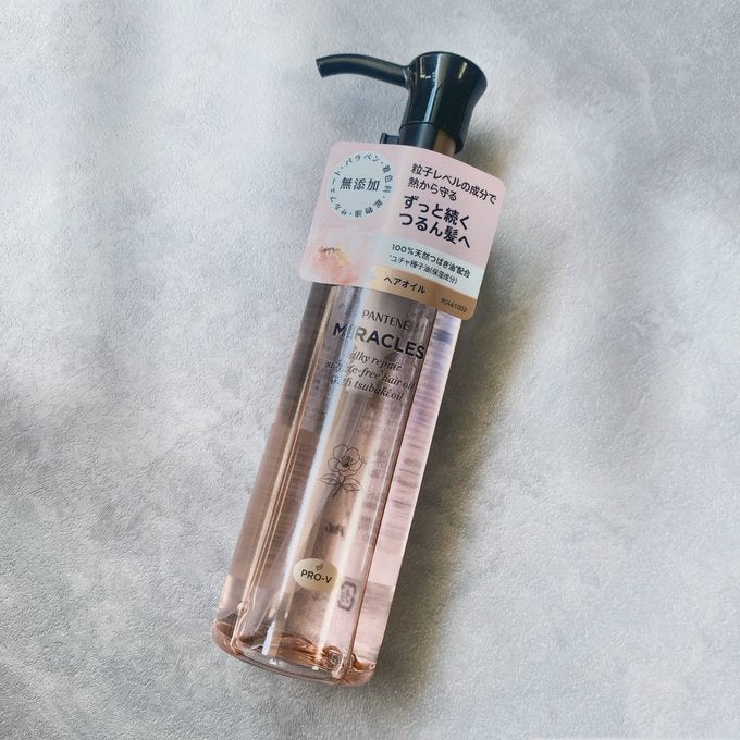 ミラクルズ シルキーリペア 洗い流さないトリートメント/パンテーン/ヘアオイルを使ったクチコミ(1枚目)