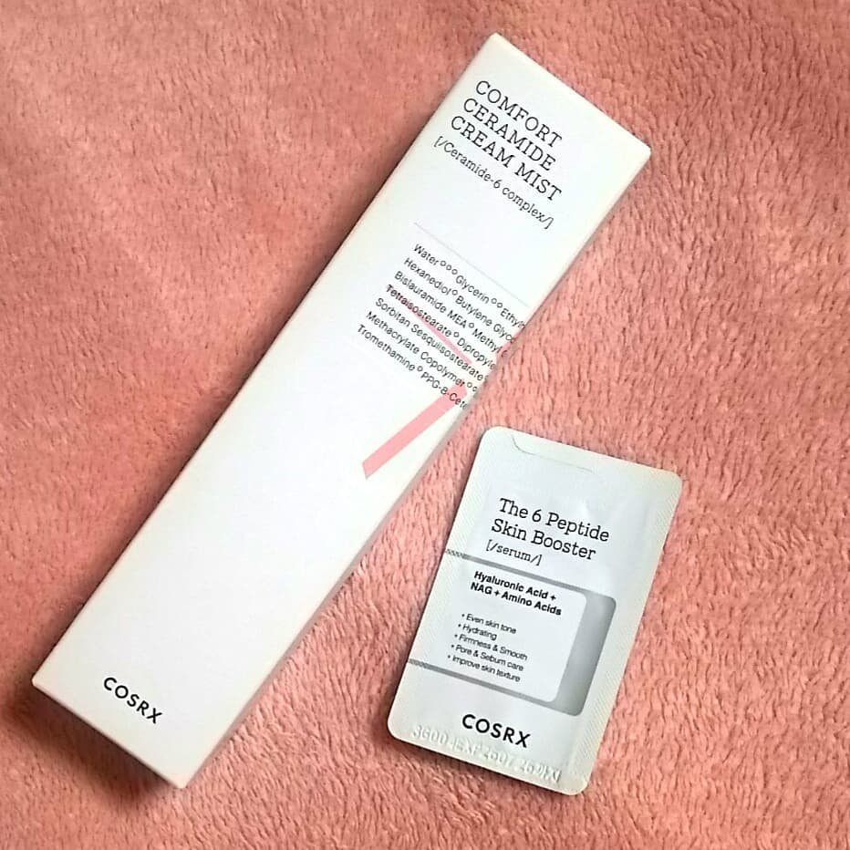 バランシウムコンフォートセラミドクリームミスト /COSRX/ミスト状化粧水を使ったクチコミ（1枚目）