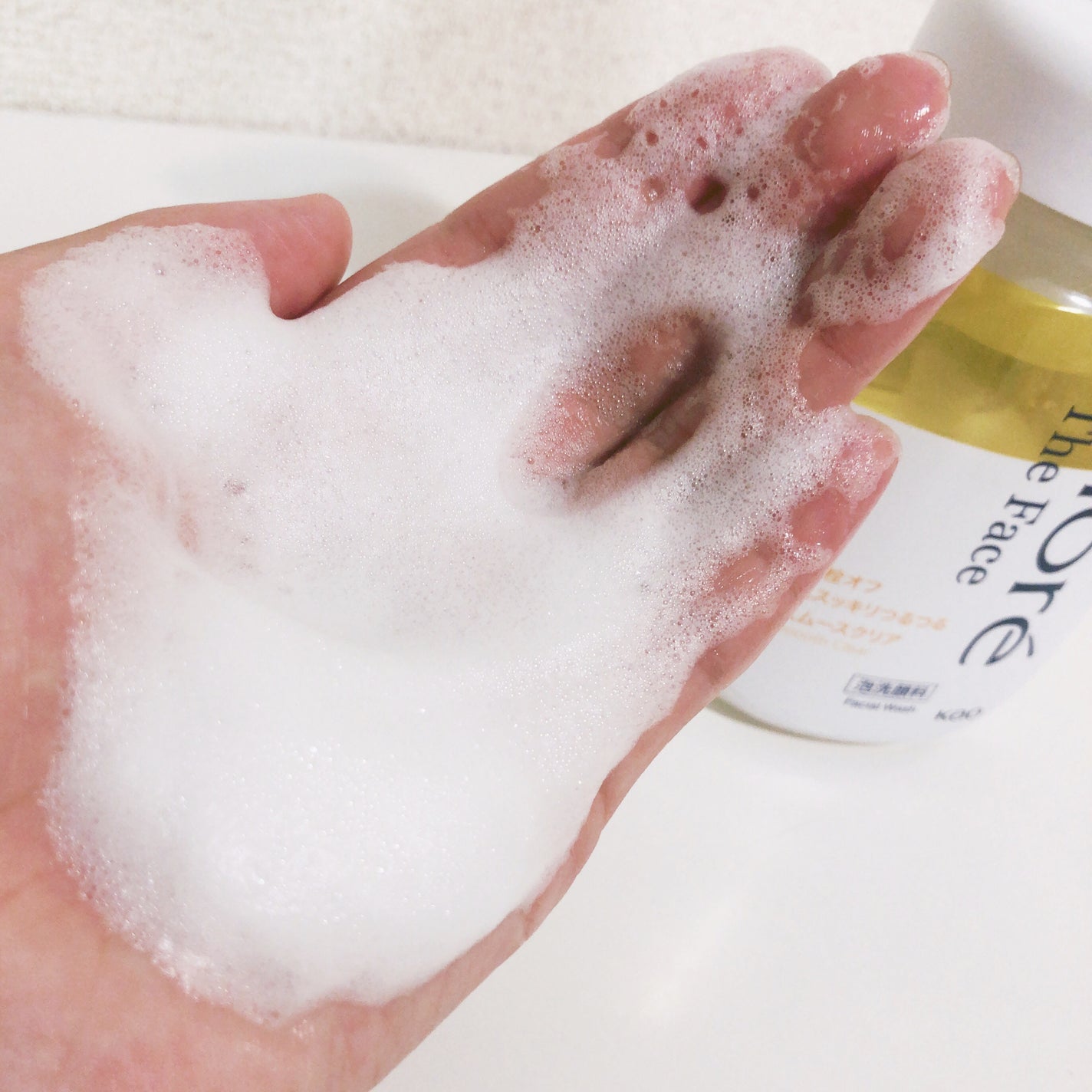 ビオレ ザフェイス 泡洗顔料 スムースクリア/ビオレ/泡洗顔を使ったクチコミ(4枚目)