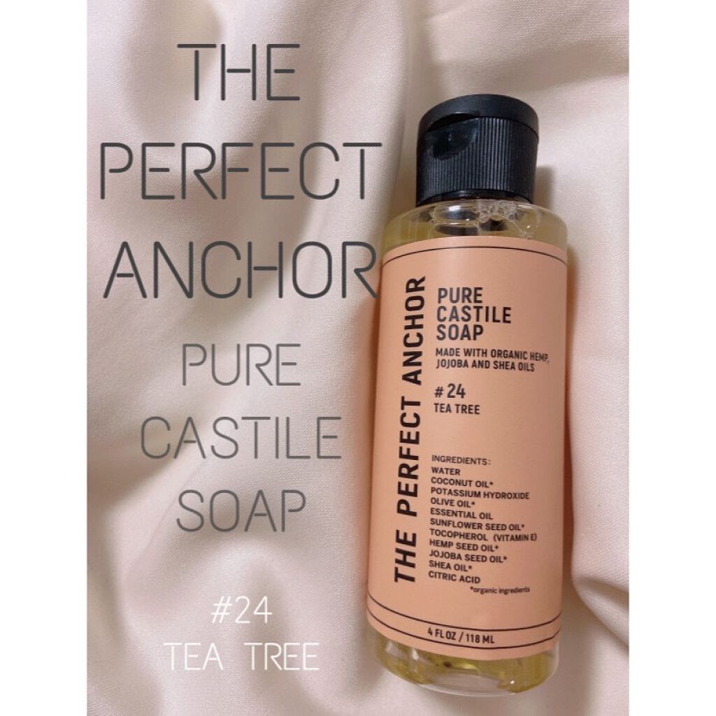 ザ・パーフェクトアンカー ティートゥリー #24/THE PERFECT ANCHOR/ボディソープを使ったクチコミ（1枚目）