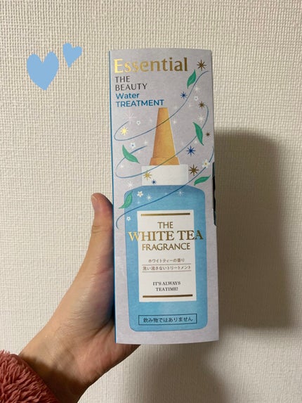 エッセンシャル ザビューティ 髪のキメ美容ウォータートリートメント ホワイトティーの香り/エッセンシャル/アウトバストリートメントを使ったクチコミ(1枚目)