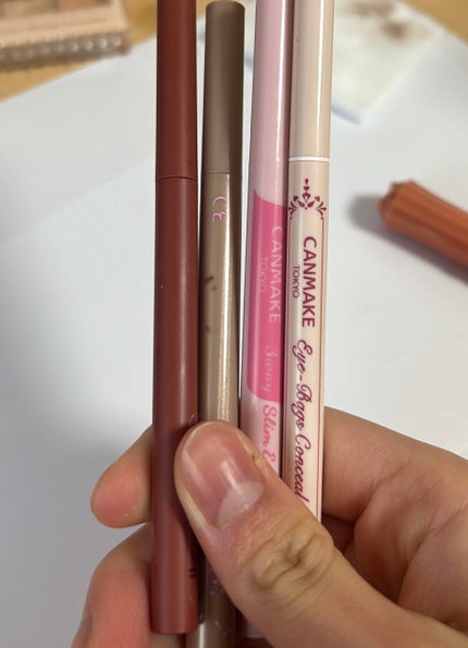 描くふたえアイライナー/CEZANNE/リキッドアイライナーを使ったクチコミ(2枚目)