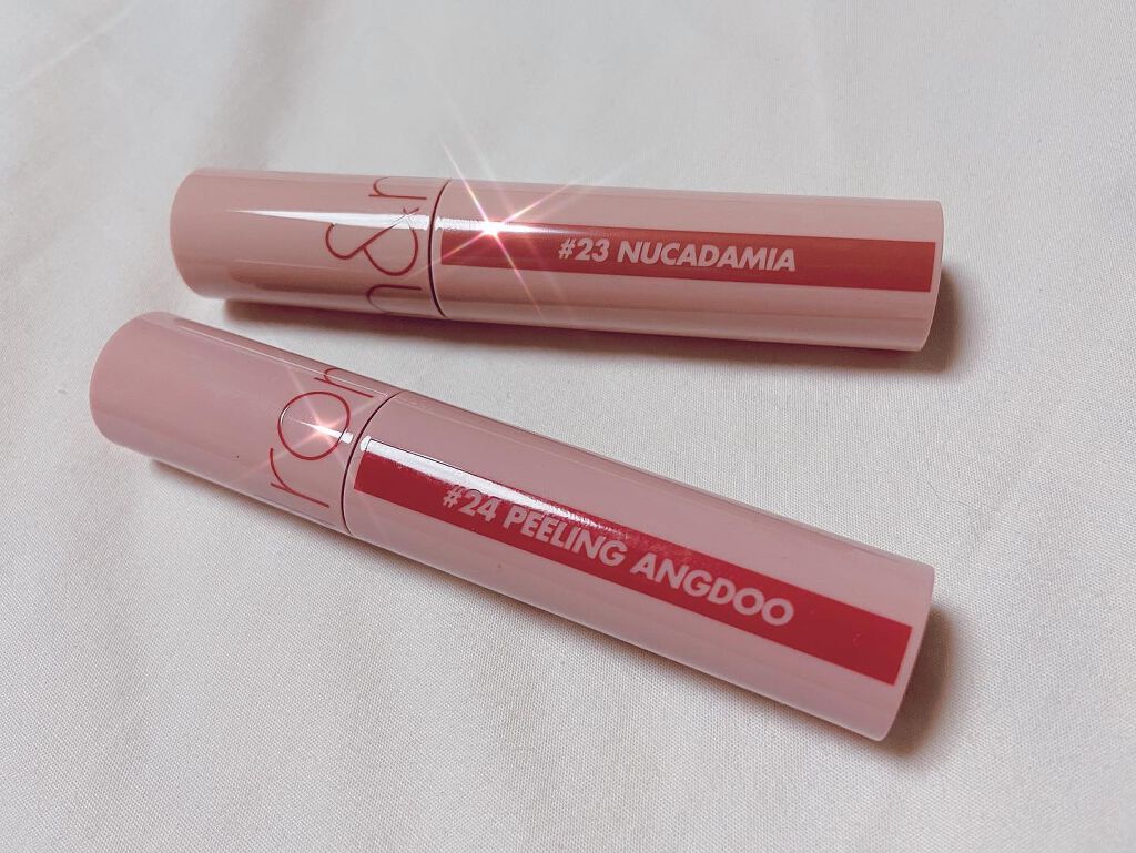 ジューシーラスティングティント/rom&nd/リップティントを使ったクチコミ（1枚目）