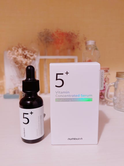 5番 白玉グルタチオンC美容液/numbuzin/美容液を使ったクチコミ(1枚目)