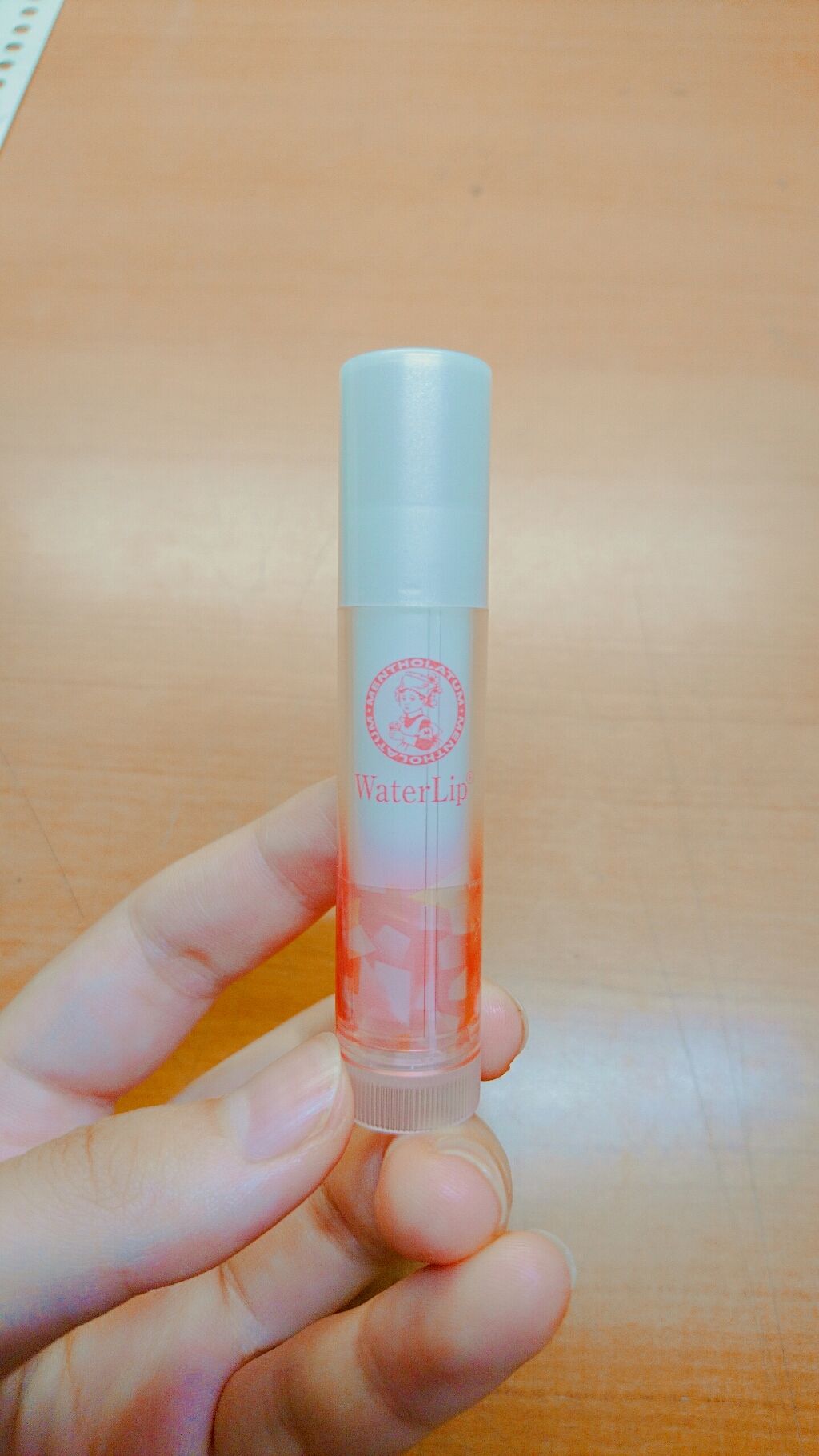 ウォーターリップ モイスチャーミルク/メンソレータム/リップクリームを使ったクチコミ（1枚目）