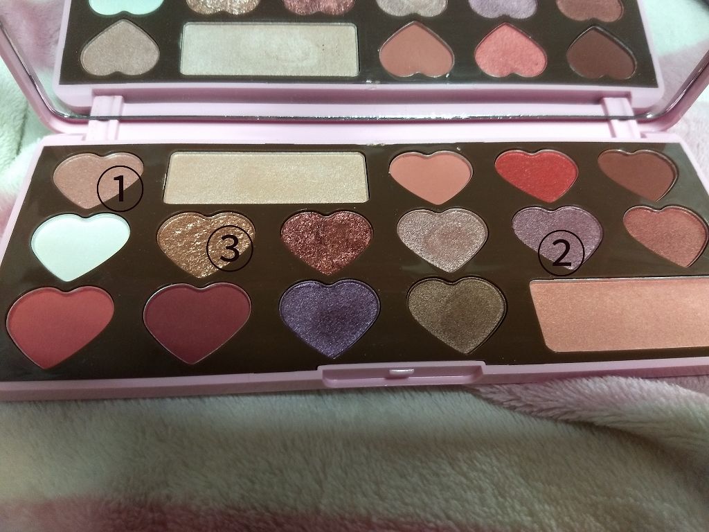 チョコレート ピンク ラブ アイシャドウ/HOJO/アイシャドウパレットを使ったクチコミ（1枚目）