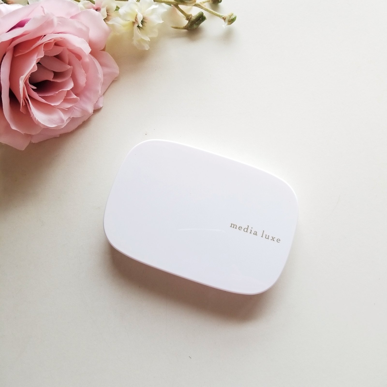 パウダーファンデーション/media luxe/パウダーファンデーションを使ったクチコミ（2枚目）