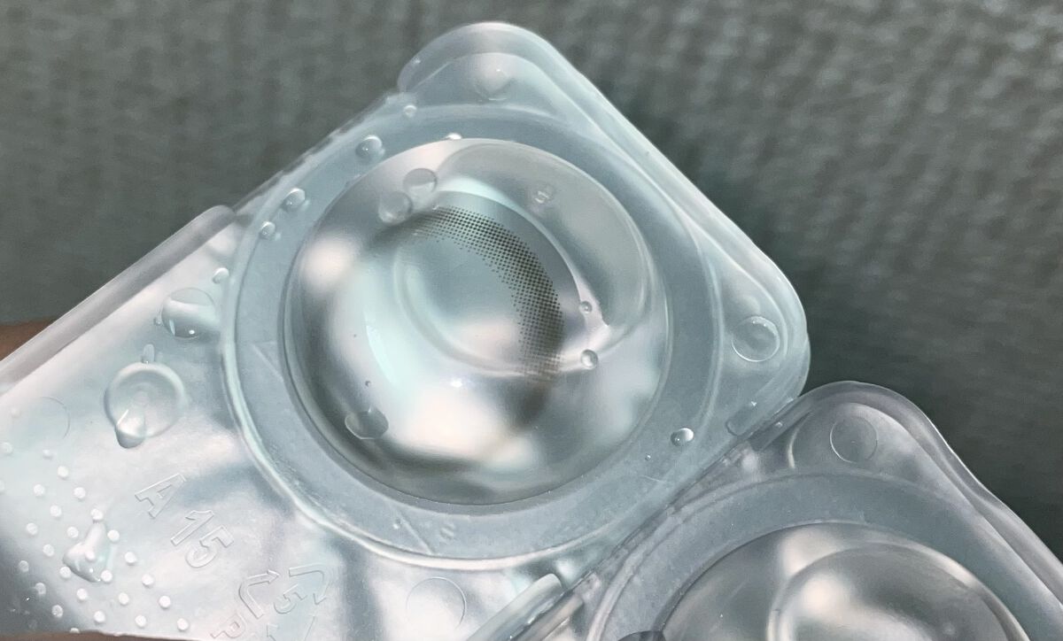 フェアリー ワンデー シマーリングシリーズ Highlighter（ハイライター）/FAIRY/ワンデー（１DAY）カラコンを使ったクチコミ（3枚目）