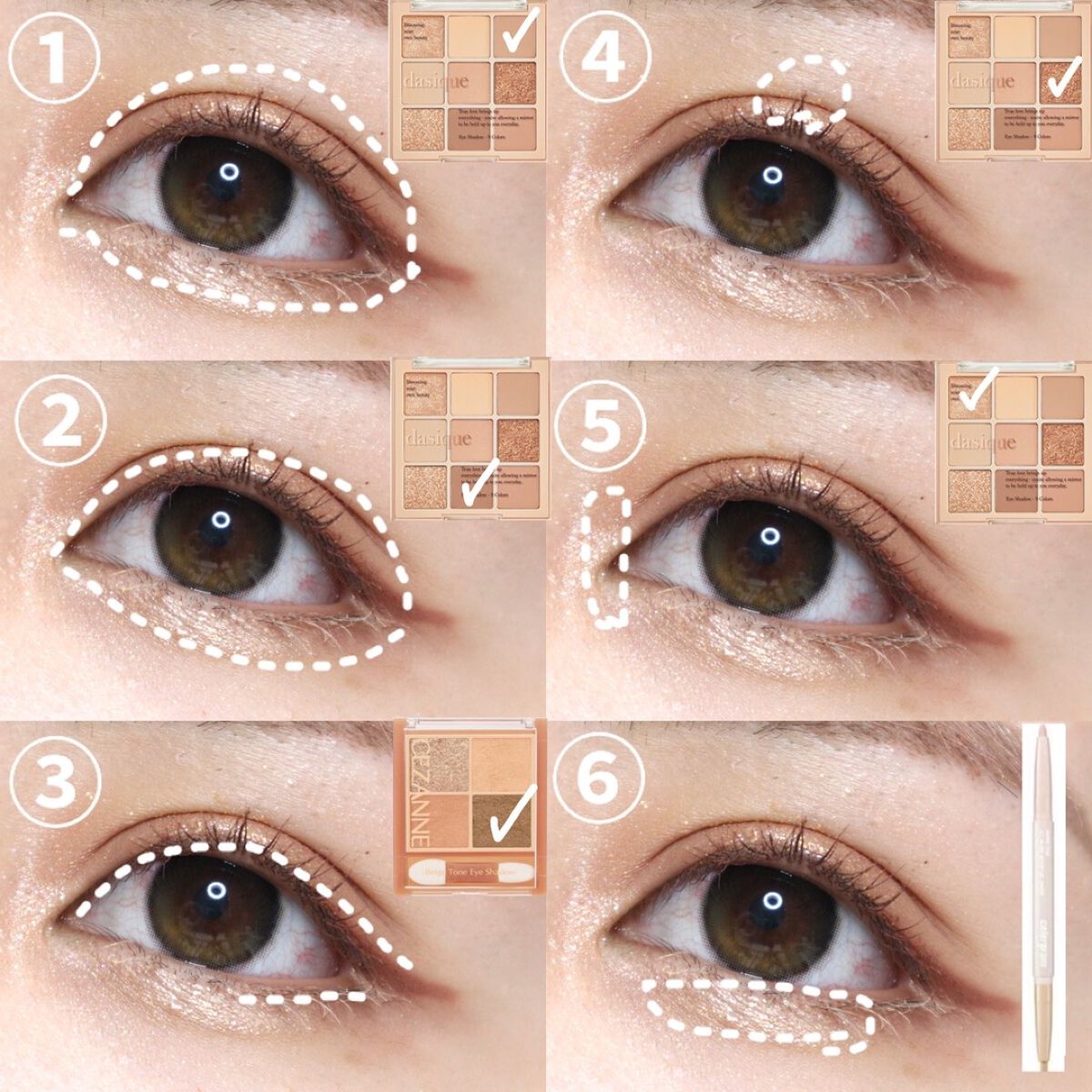 クリーミータッチライナー/キャンメイク/ジェルアイライナーを使ったクチコミ(2枚目)