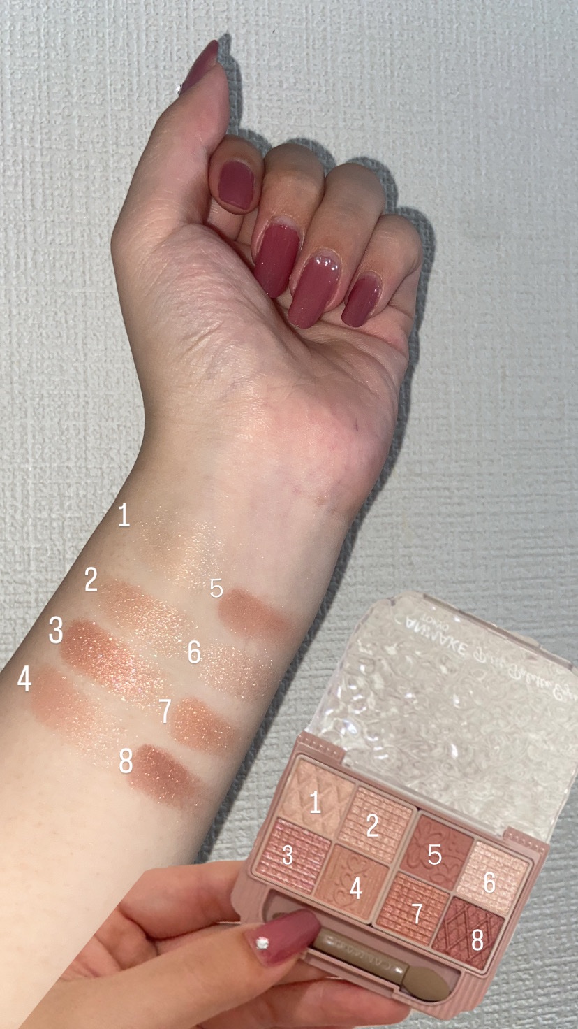 プティパレットアイズ/キャンメイク/パウダーアイシャドウを使ったクチコミ（2枚目）