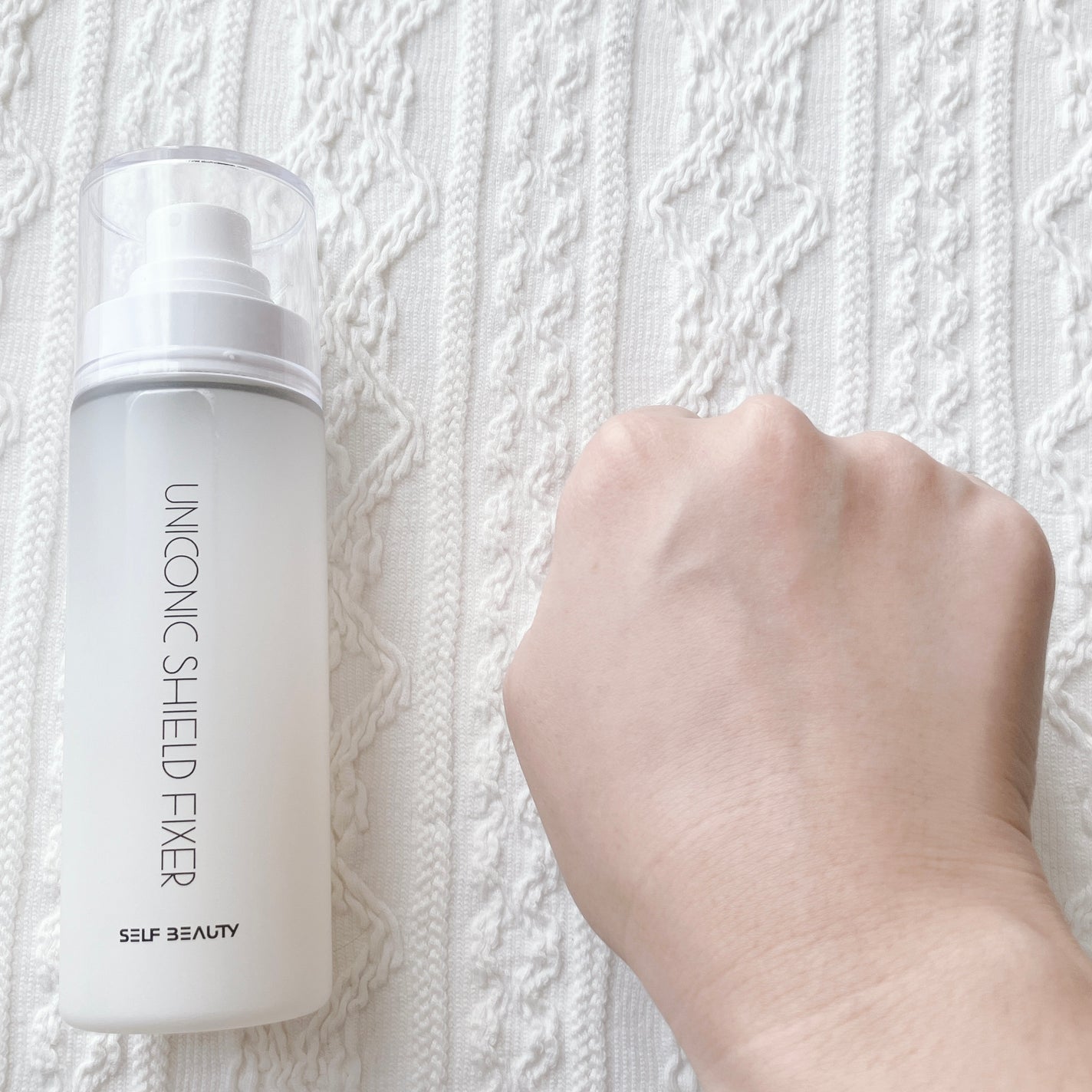 ユニコーン メイクアップグローフィックスミスト/SELF BEAUTY/フィックスミストを使ったクチコミ(2枚目)