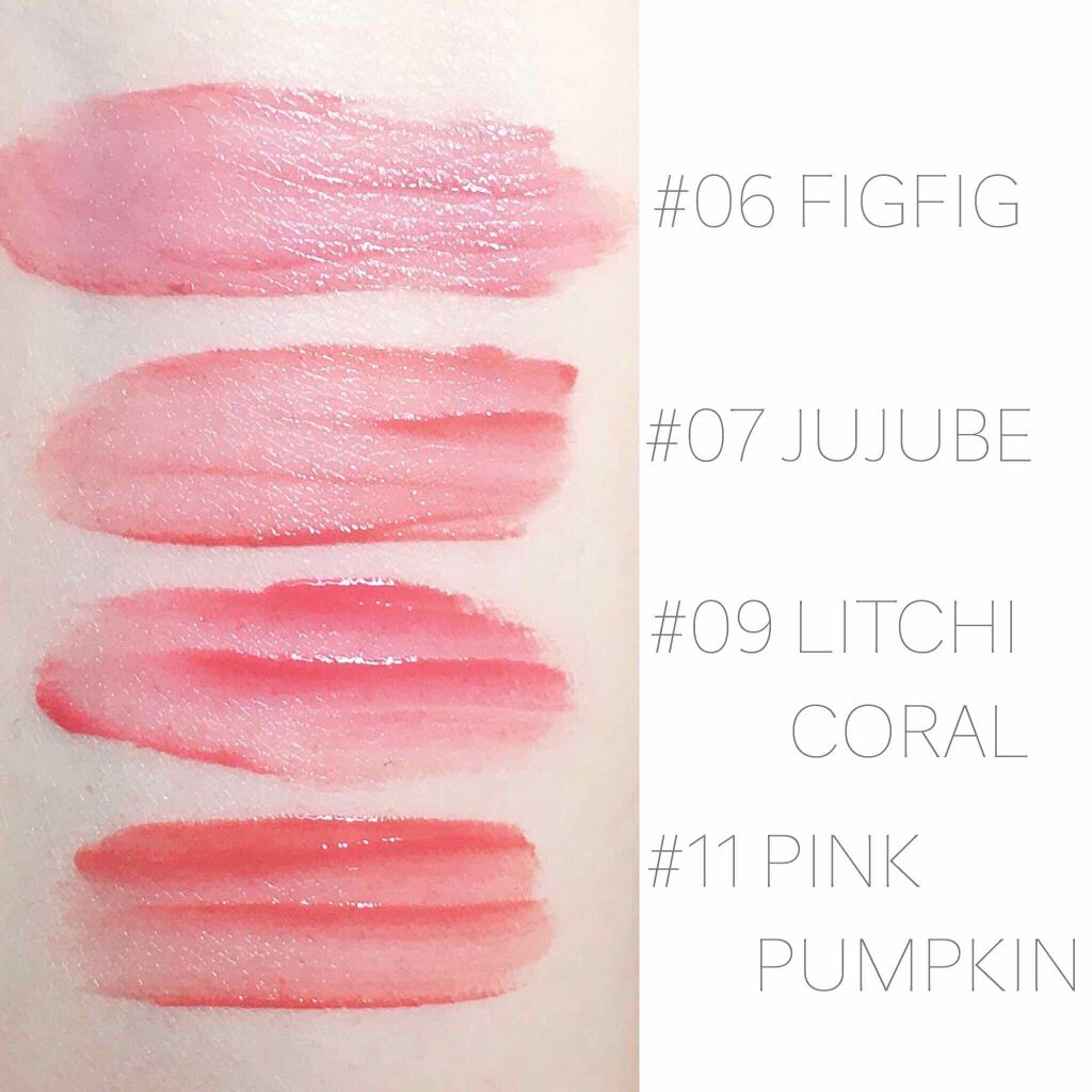 ジューシーラスティングティント/rom&nd/リップティントを使ったクチコミ(2枚目)