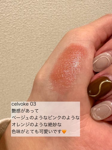 ディグニファイド リップス 03/Celvoke/口紅を使ったクチコミ（2枚目）