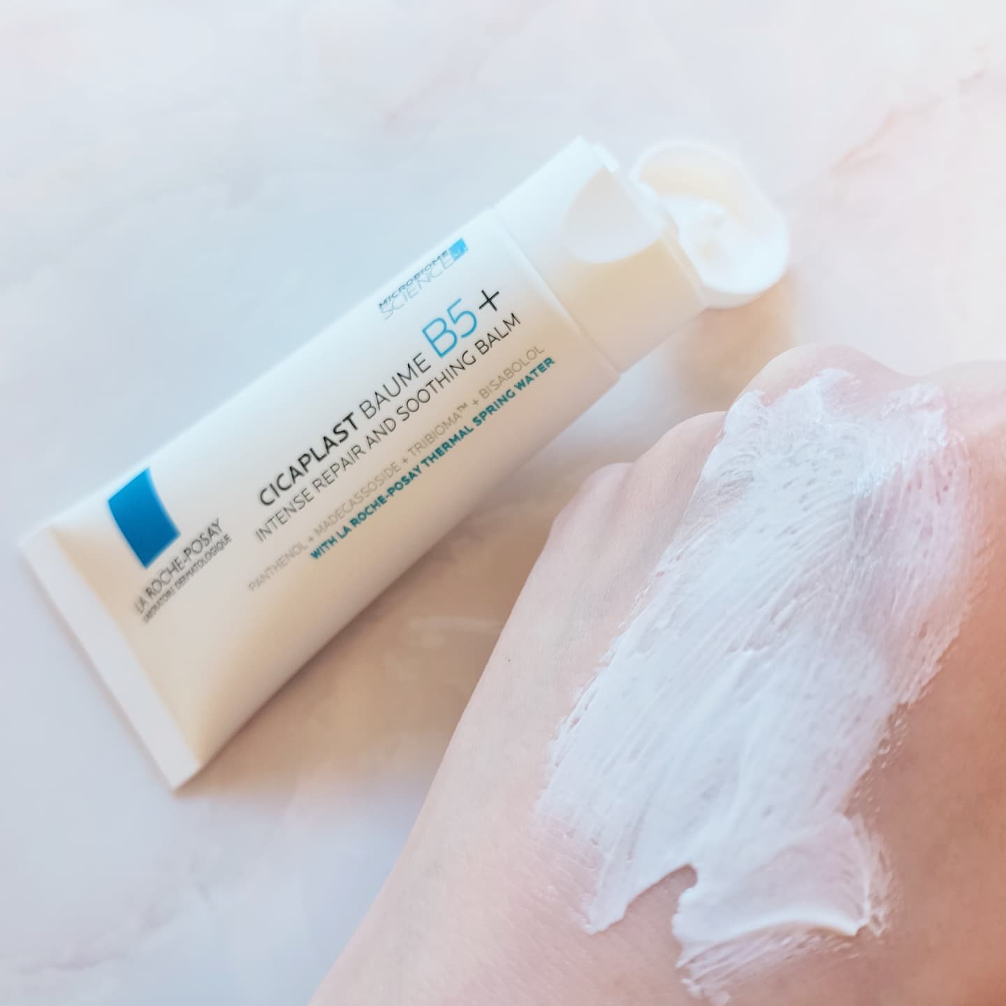 シカプラスト リペアクリーム B5+	/ラ ロッシュ ポゼ/フェイスクリームを使ったクチコミ（3枚目）