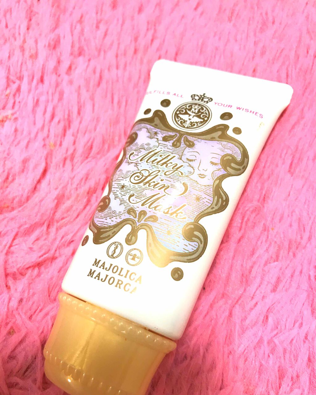 ミルキースキンマスク/MAJOLICA MAJORCA/化粧下地を使ったクチコミ(2枚目)
