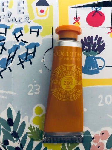 L'OCCITANE ハニーハイヴ シア ハンドクリームのクチコミ「ロクシタンアドベントカレンダー2020/12/23は、ハニーハイヴ シア ハンドクリームでした.....」（3枚目）