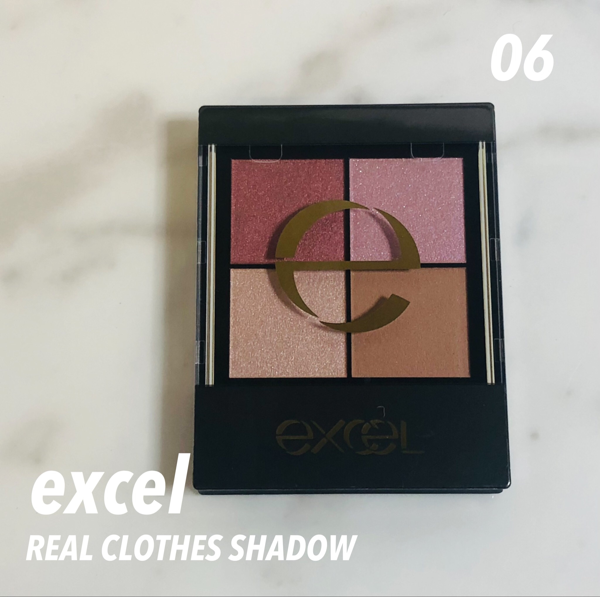 リアルクローズシャドウ/excel/アイシャドウパレットを使ったクチコミ（1枚目）