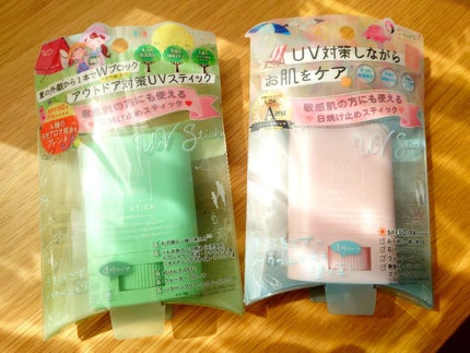 クリアUVスティック H/Mother&Daughter/日焼け止めスティックを使ったクチコミ(1枚目)