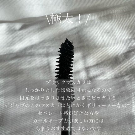 「塗るつけまつげ」ボリュームタイプ/デジャヴュ/マスカラを使ったクチコミ(2枚目)