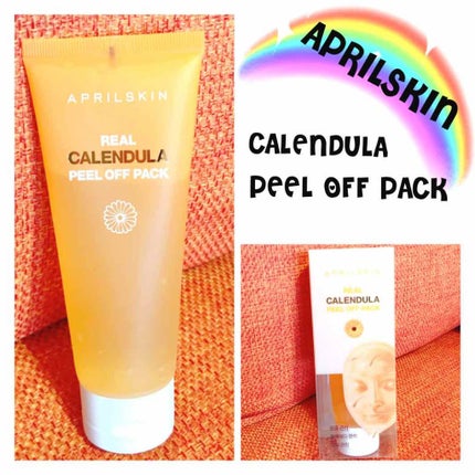 リアルカレンデュラピールオフパック/APRILSKIN/ピーリングを使ったクチコミ(1枚目)
