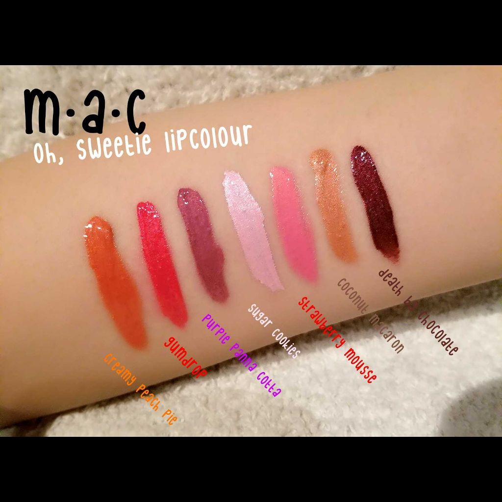 オー,スウィーティー リップカラー/M・A・C/リップグロスを使ったクチコミ(2枚目)