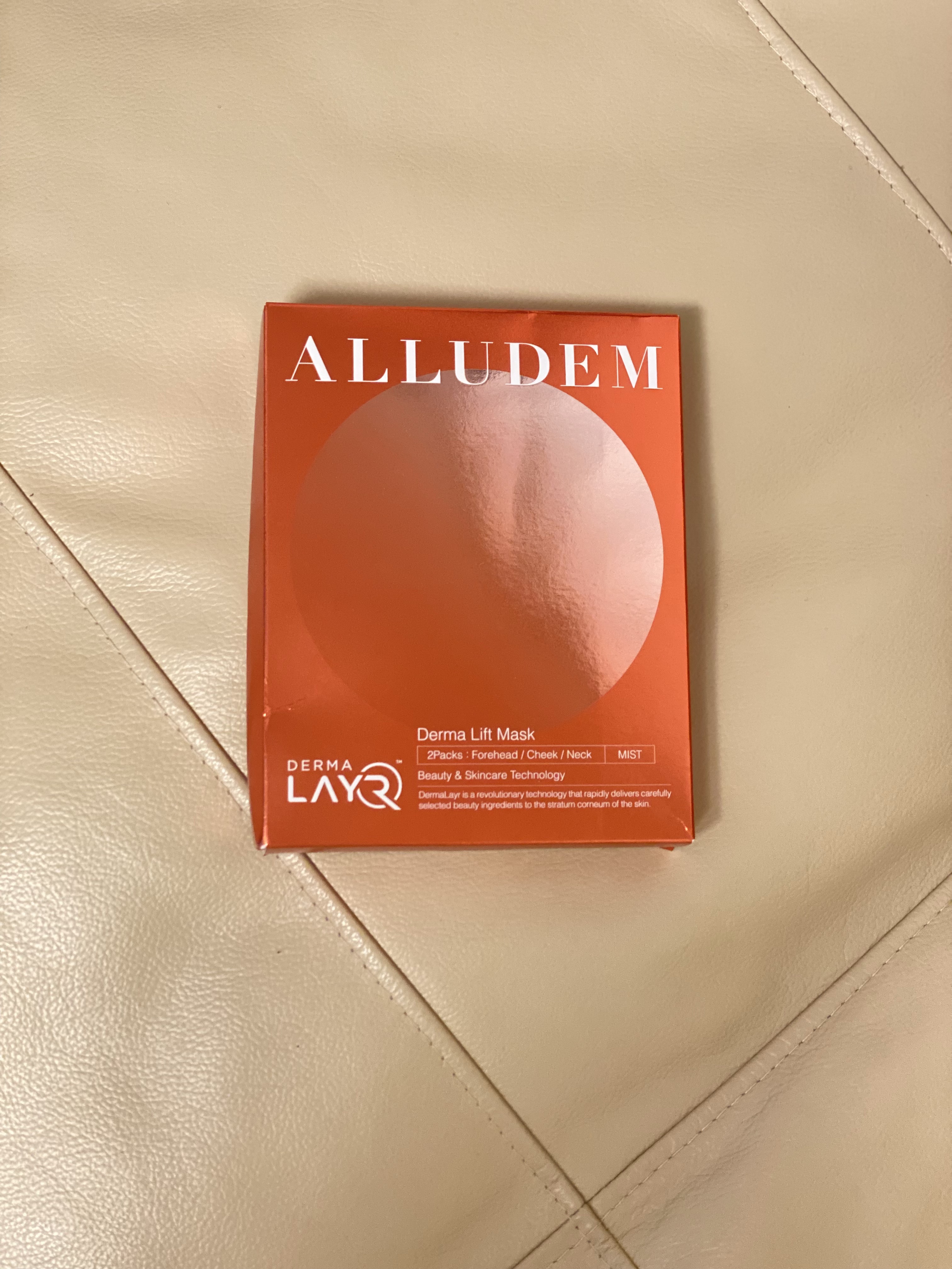 Derma Lift Mask/ALLUDEM/スキンケアキットを使ったクチコミ（1枚目）