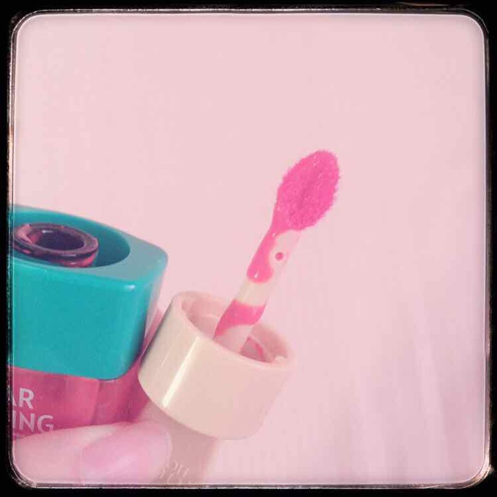 ディアダーリン ウォータージェルティント (アイスティント)/ETUDE/口紅を使ったクチコミ(3枚目)