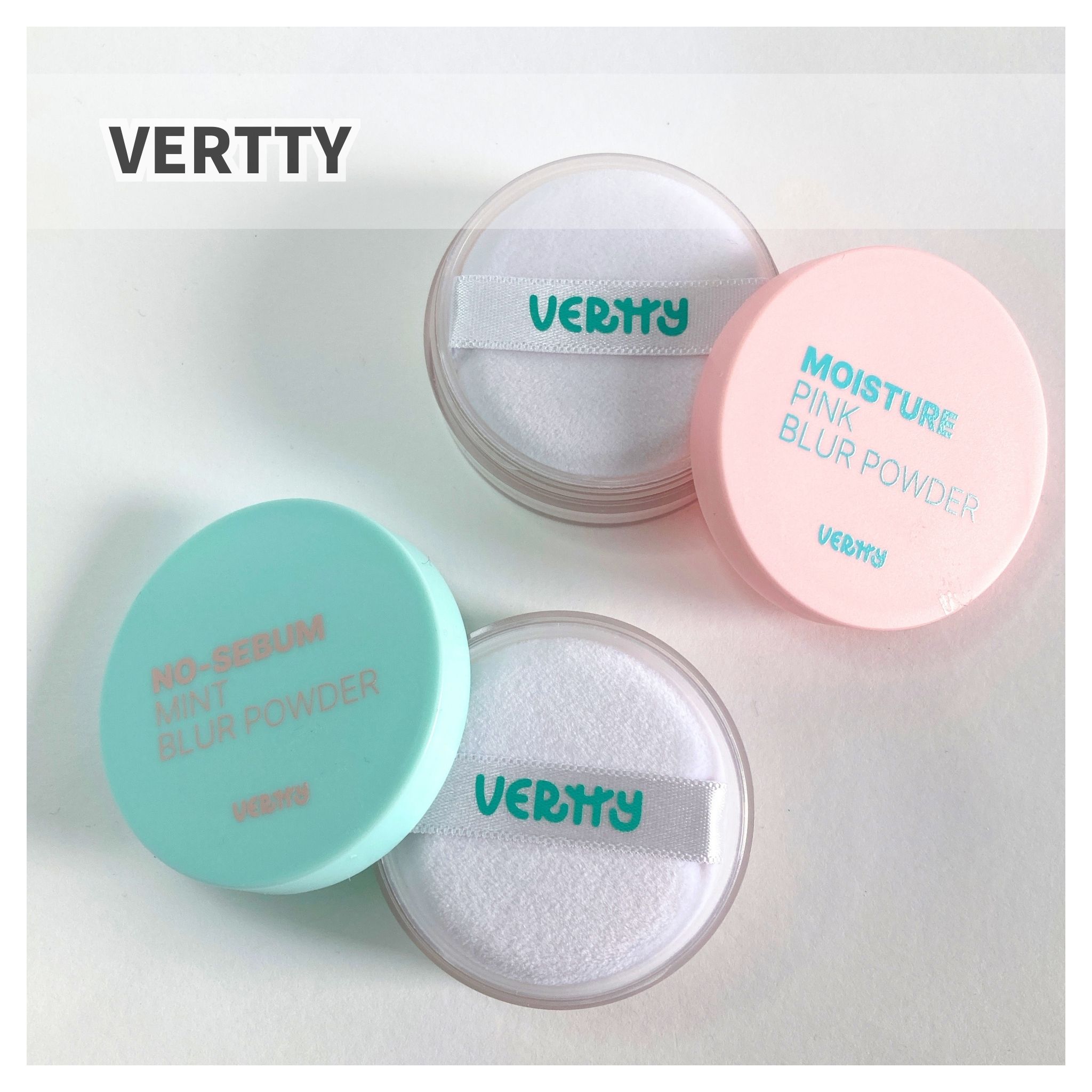 モイスチャーピンクブラーパウダー/Vertty/ルースパウダーを使ったクチコミ（2枚目）