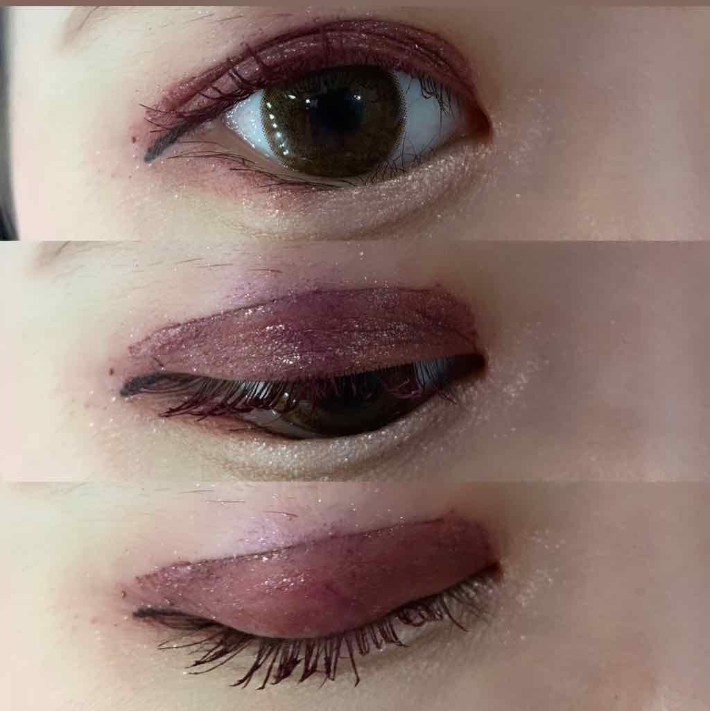 ルックアット マイアイ カフェ/ETUDE/単色アイシャドウを使ったクチコミ（2枚目）